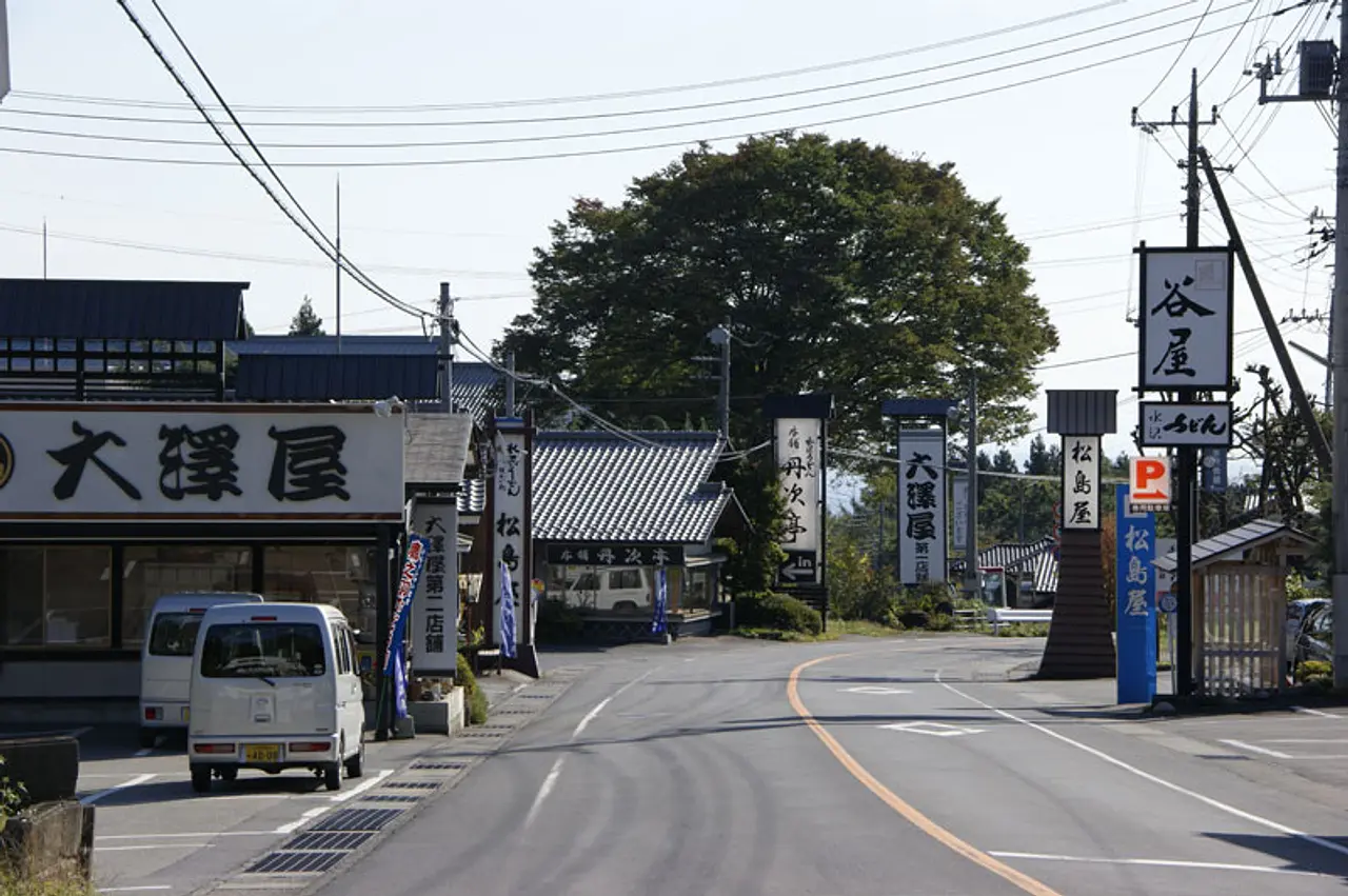 水沢うどん街道（1）（渋川市）