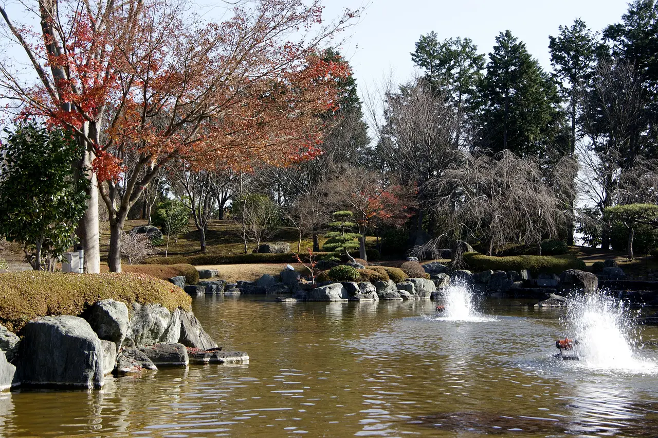 三波石　庭園（藤岡市）