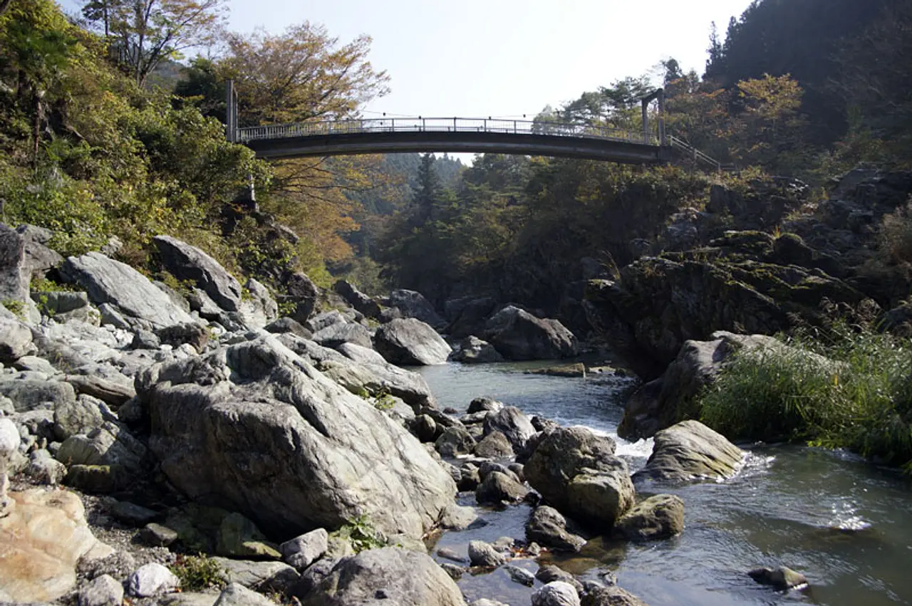 三波石峡（1）（藤岡市）