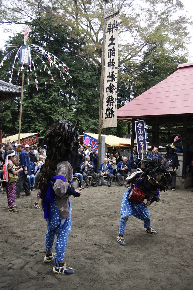 土師神社の秋祭り（1）（藤岡市）