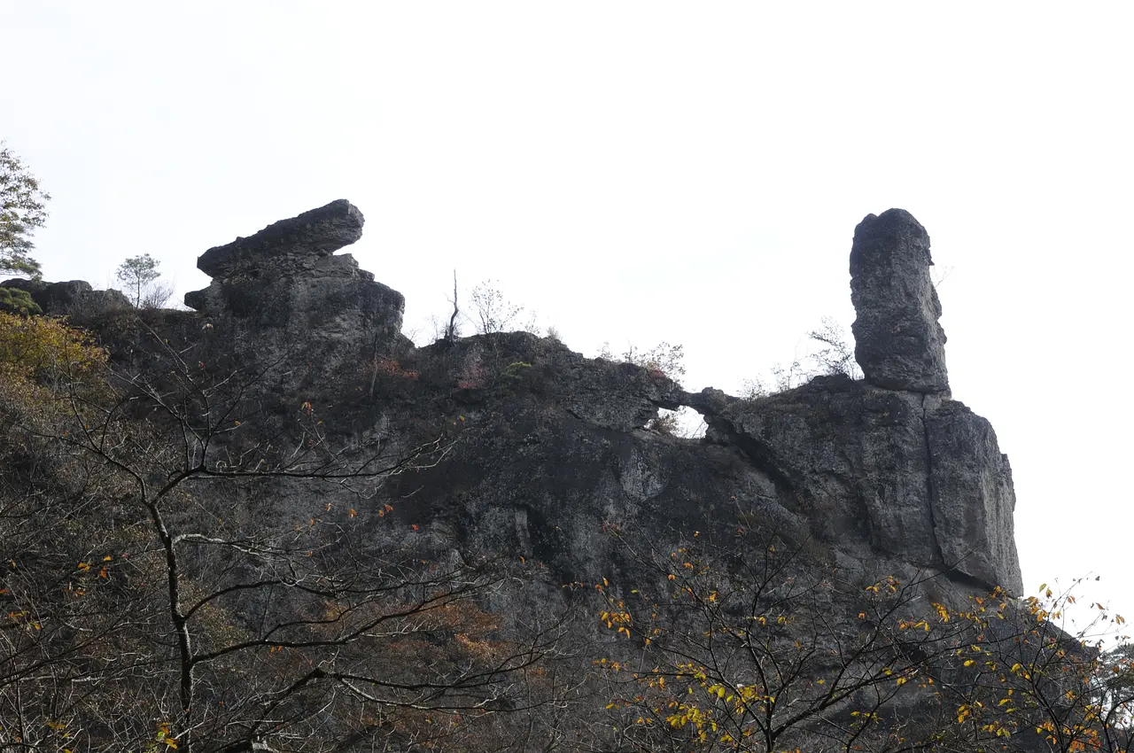 妙義山　大砲岩（富岡市,安中市,下仁田町）