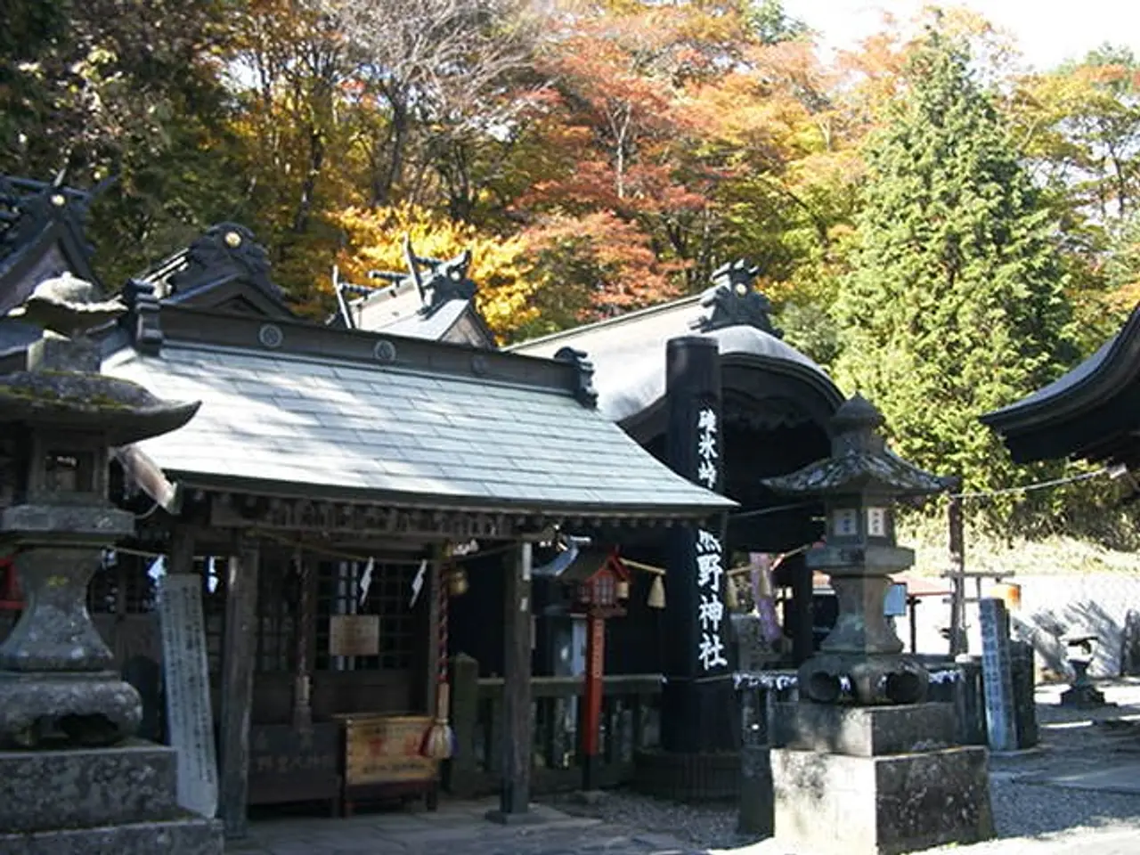 碓氷峠　熊野神社（1）（安中市）