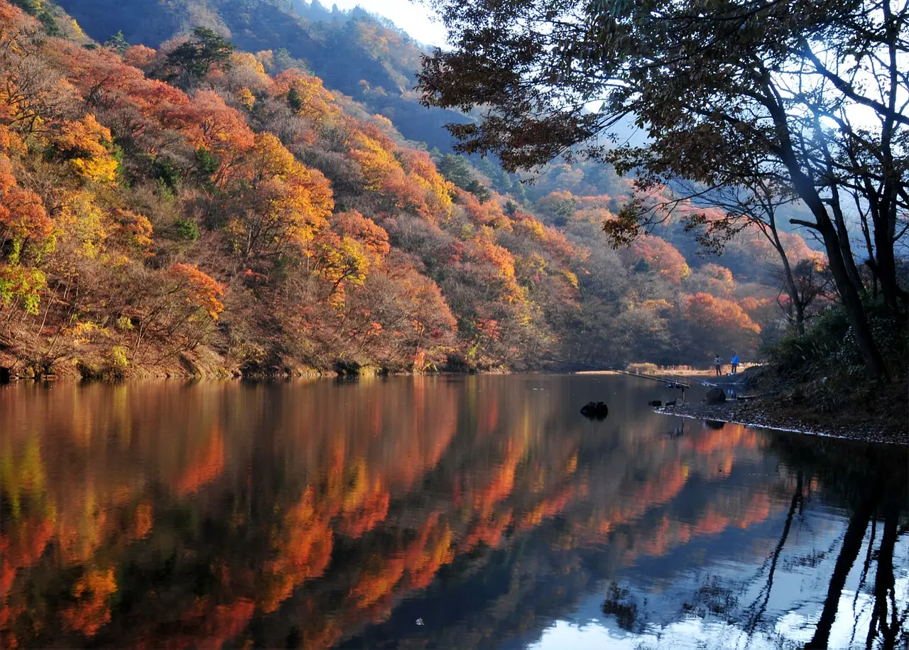 妙義湖　秋（安中市）