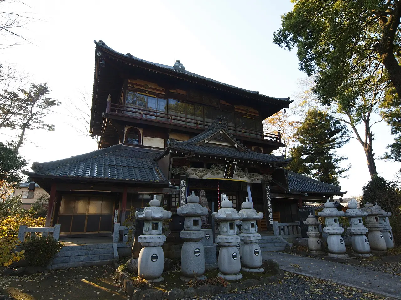 曹源寺栄螺堂（さざえどう）（太田市）