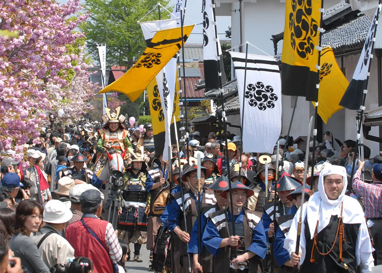 白井宿八重ざくら祭り（1）（渋川市）