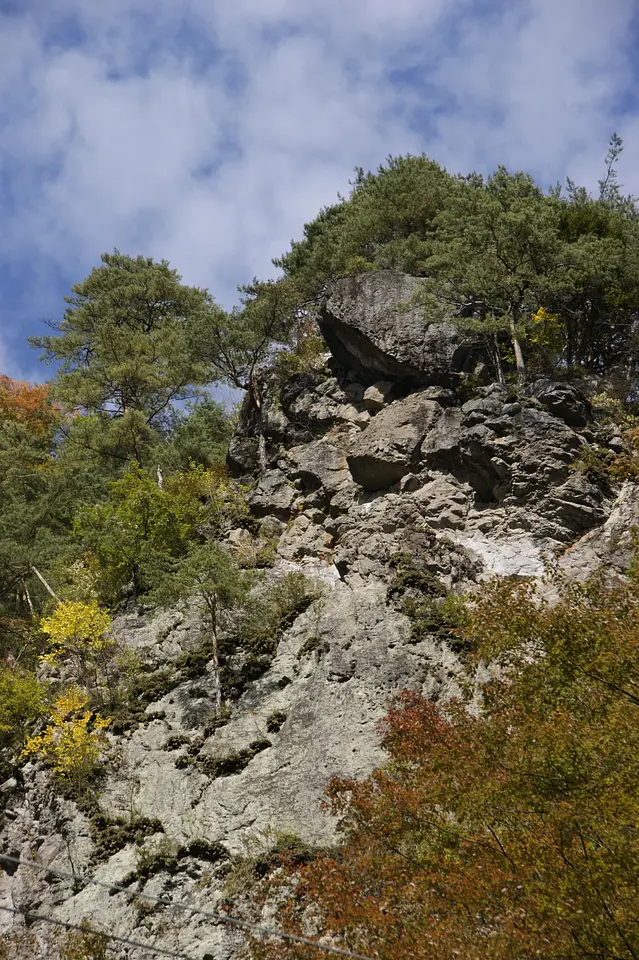 吾妻峡十勝　屏風岩（東吾妻町）