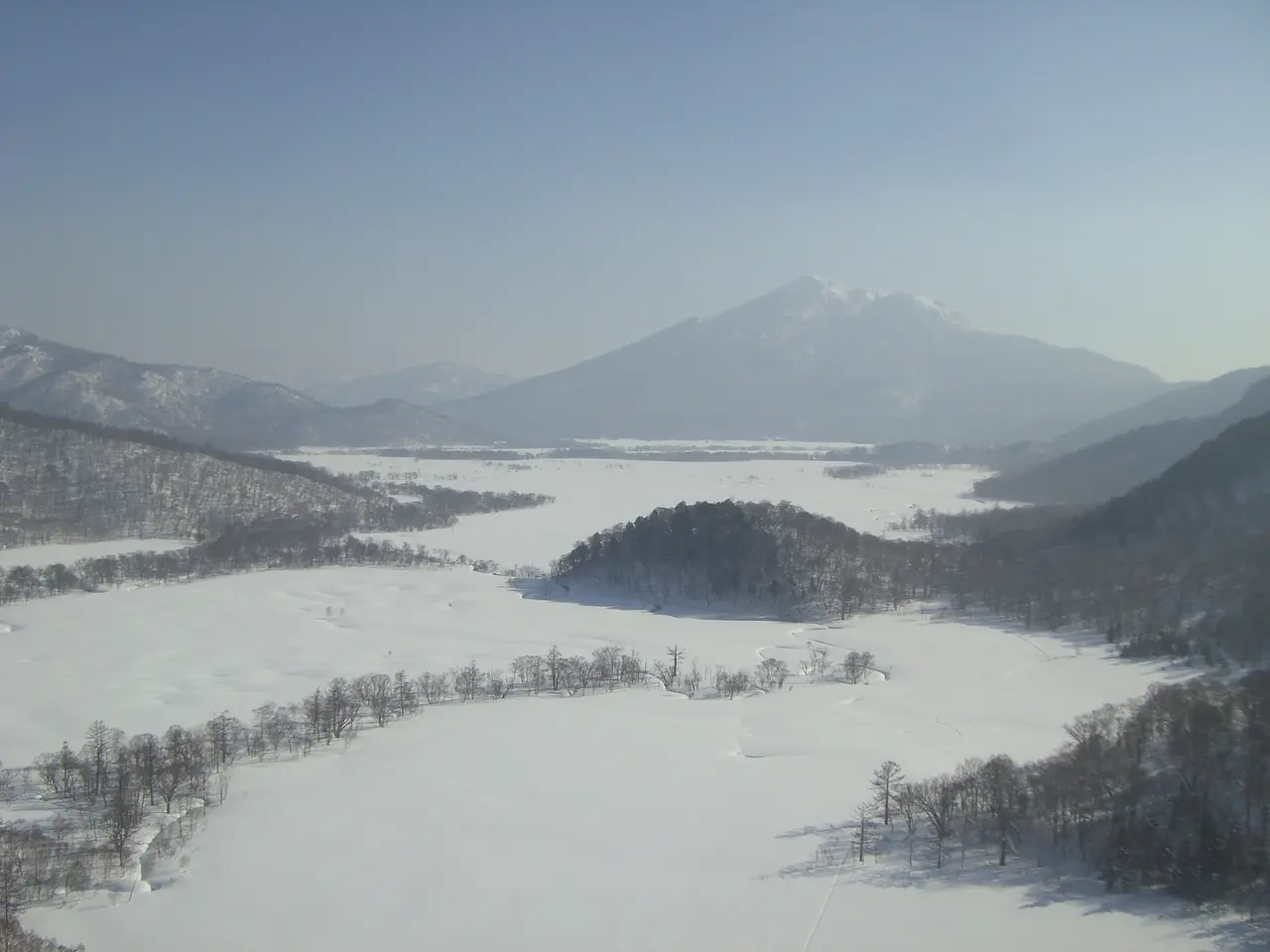 尾瀬　冬（片品村）