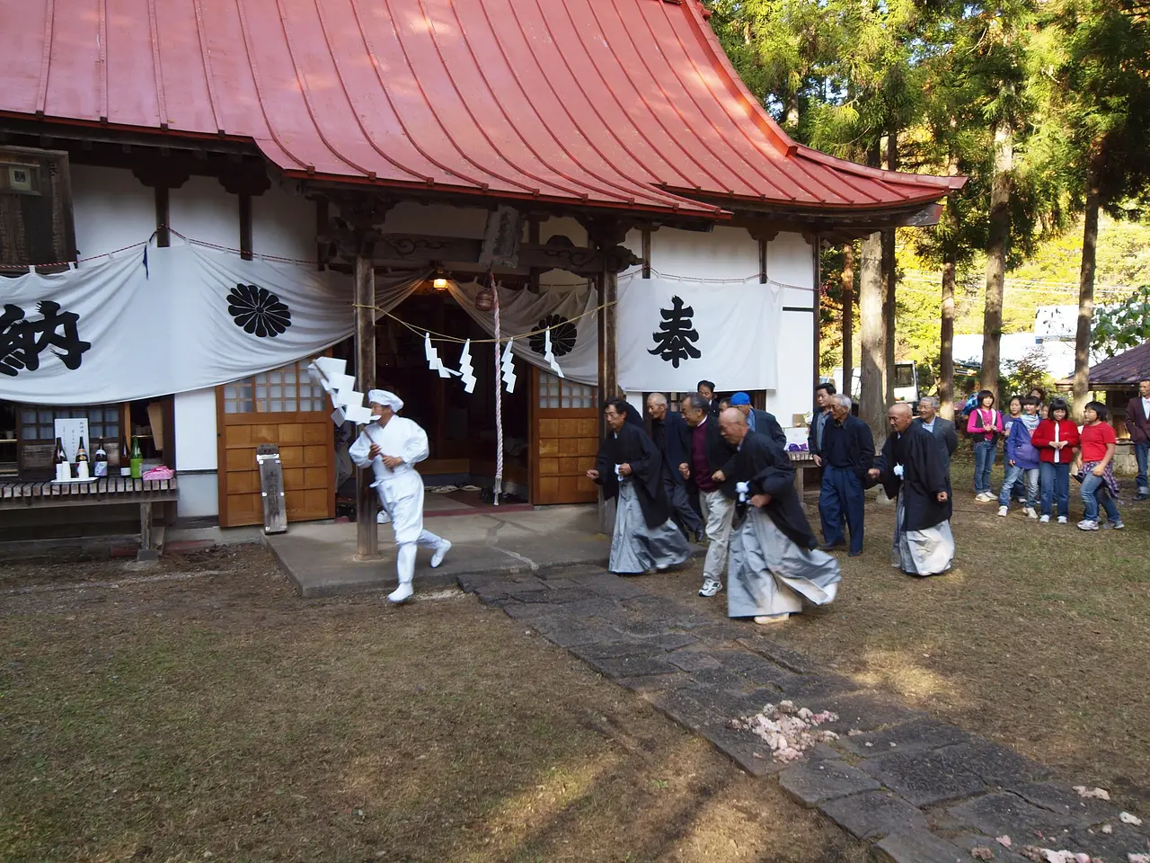 猿追い祭り（2）（片品村）