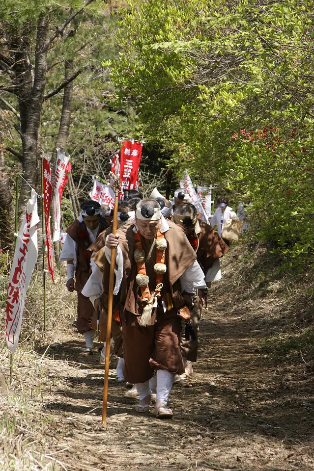 中正寺の火渡り（1）（上野村）