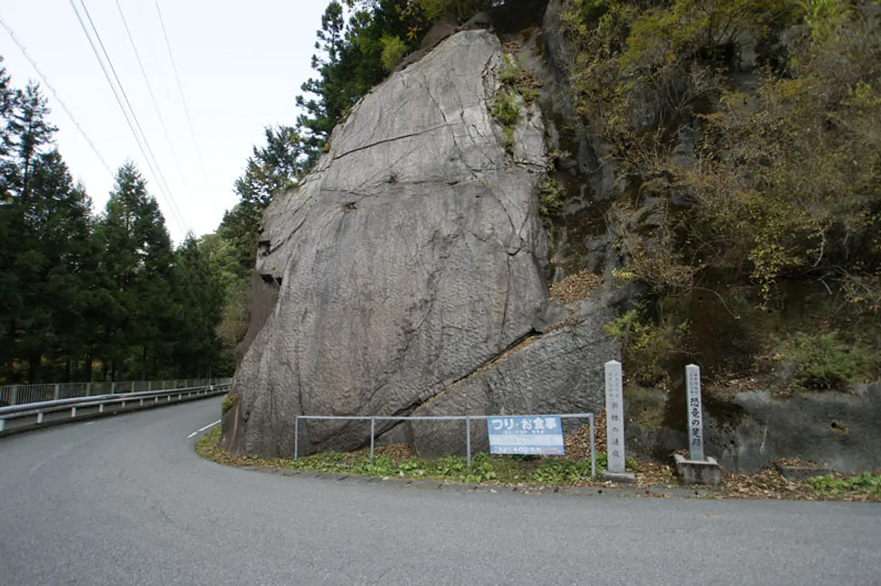 恐竜の化石（神流町）