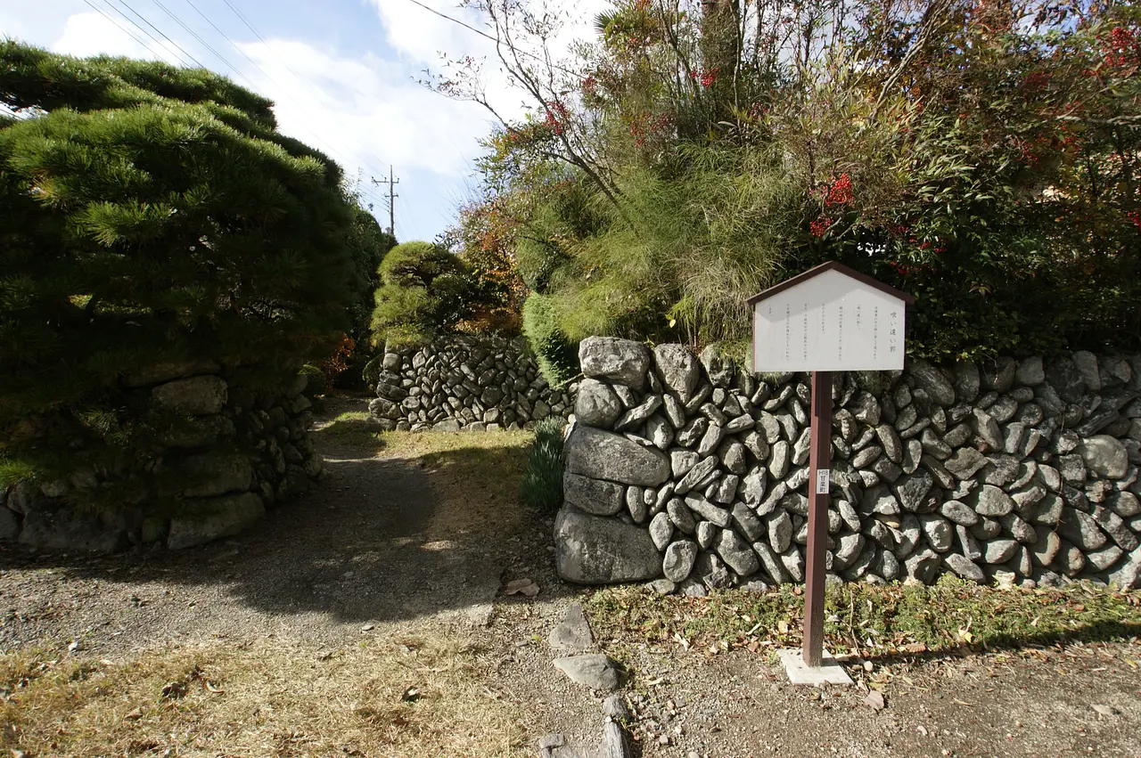 山田屋の喰い違い郭（甘楽町）