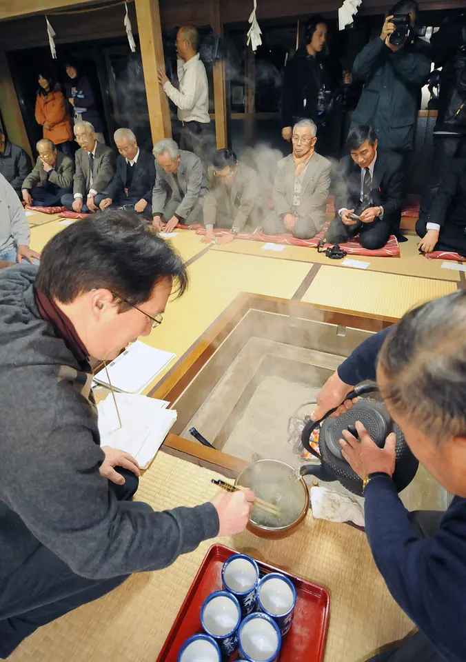 白久保のお茶講（中之条町）