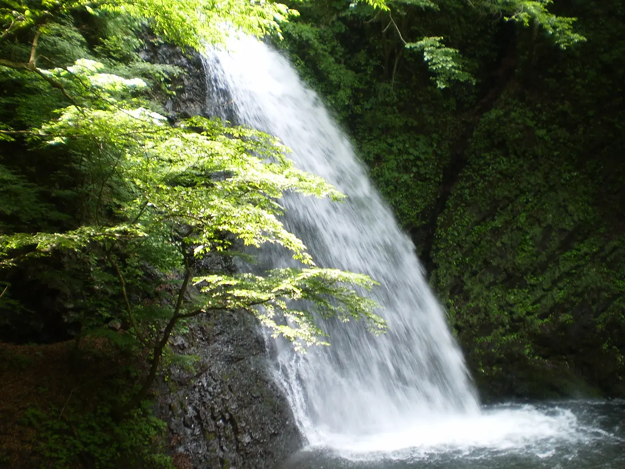 世立八滝（よだてはちたき）・大仙の滝（2）（中之条町）