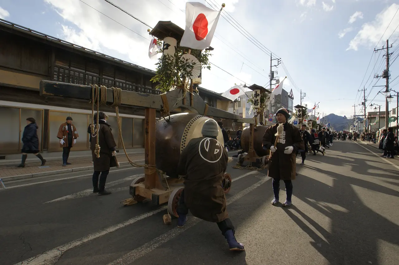 鳥追い祭り（中之条町）