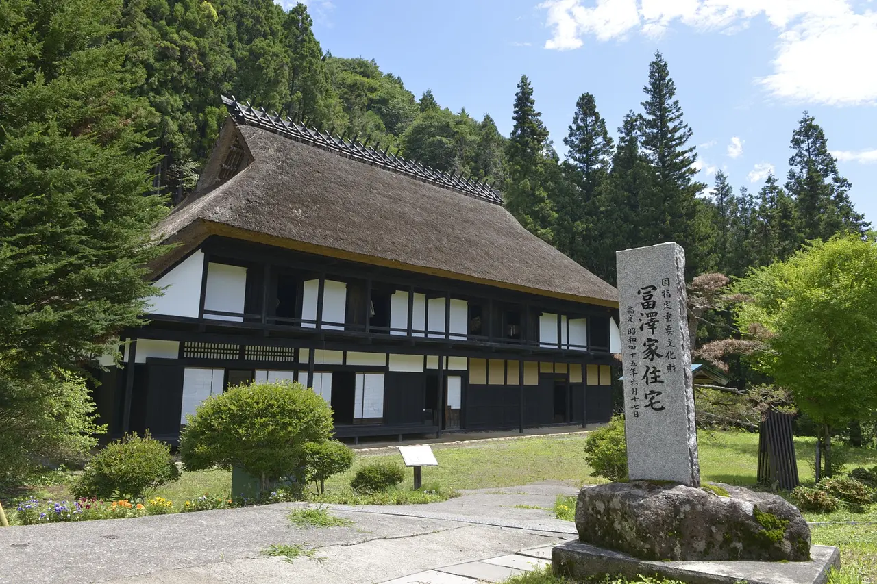 冨沢家住宅外観（中之条町）