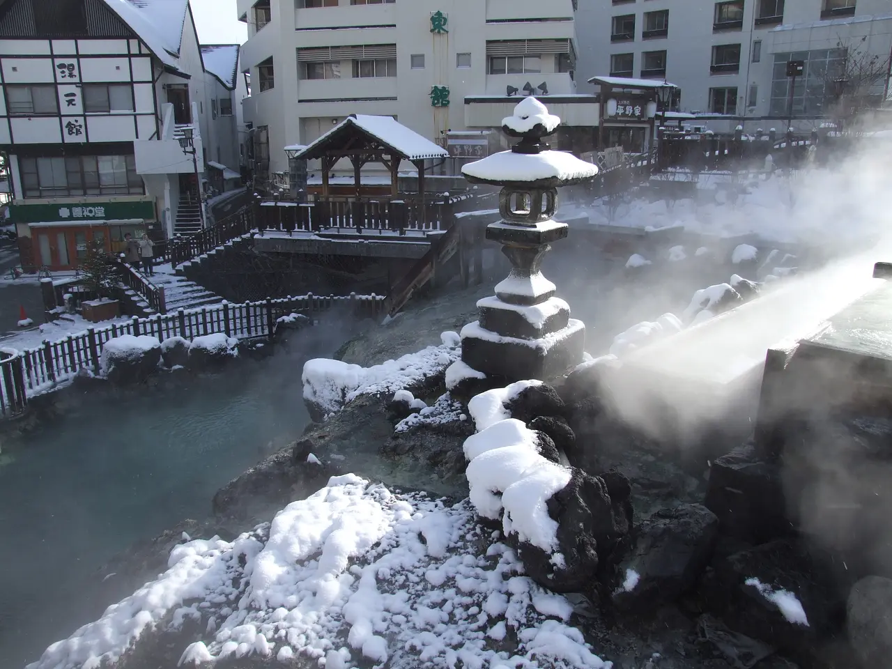 湯畑（3）（草津町）