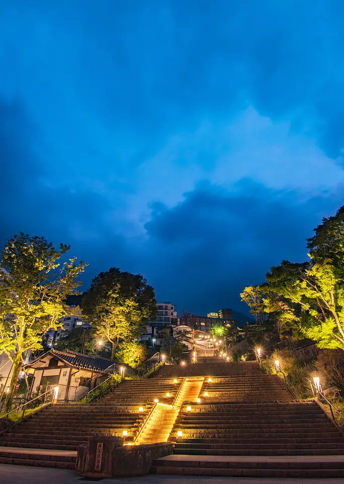 伊香保温泉石段街（２）（渋川市）