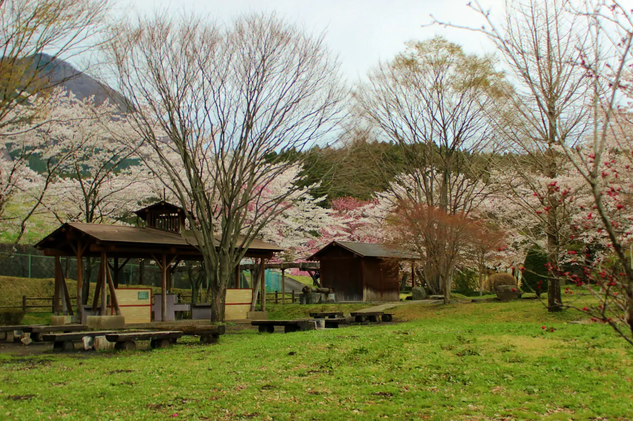 船尾自然公園バーベキュー広場（吉岡町）