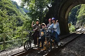 吾妻峡レールバイクA-Ｇａｔｔａｎ！（アガッタン）