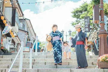 伊香保温泉　石段街