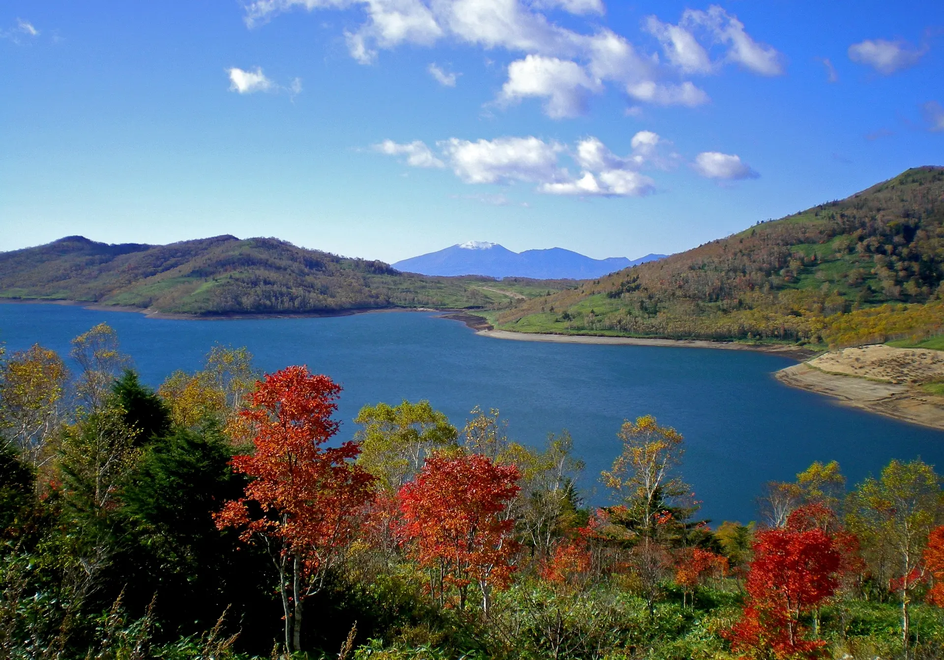 野反湖・白砂山