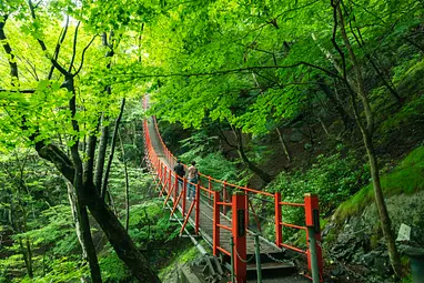 小中大滝（けさかけ橋）