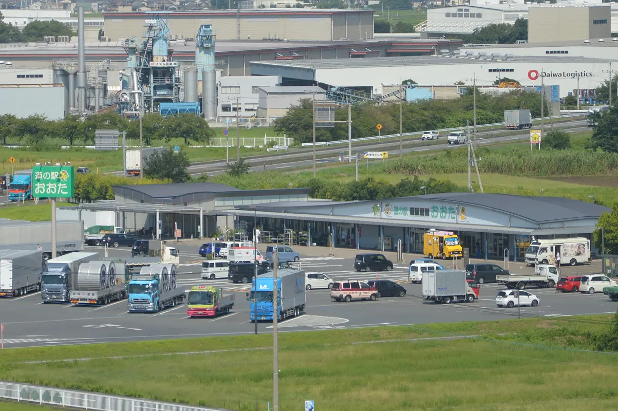 道の駅おおた全景