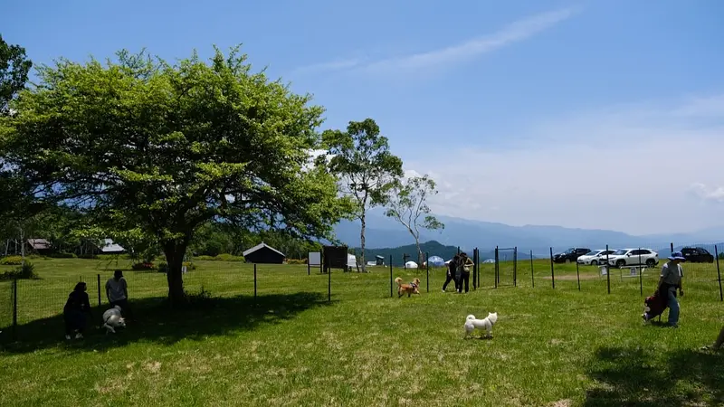 OZE-HOSHISORA　GLA MPING ＆ CAMP RESORT（ドッグラン）