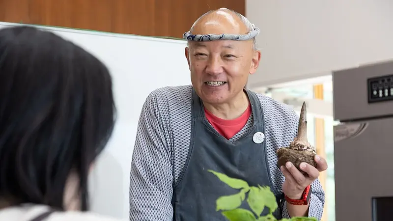 こんにゃく達人・佐々木さん