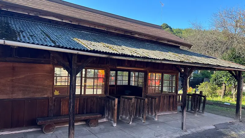 わたらせ渓谷鐵道「上神梅駅」