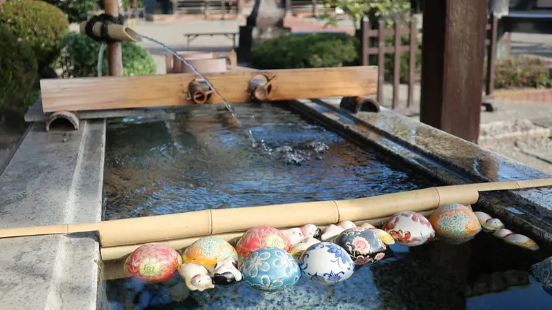 八坂神社（手水）