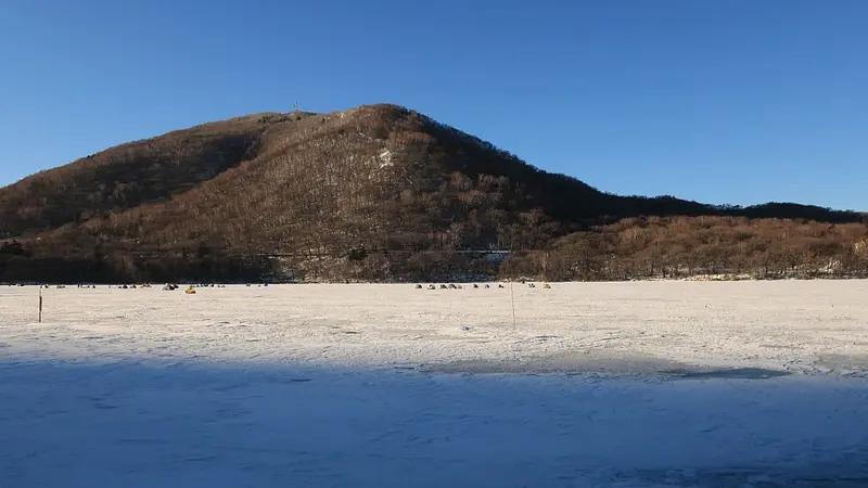 赤城大沼（冬）