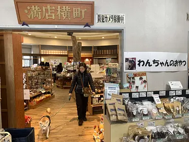 道の駅みなかみ水紀行館　売店満店横町