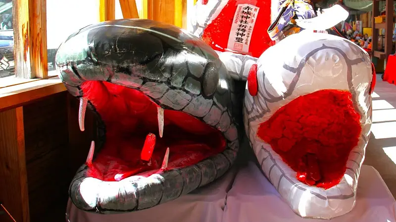 老神温泉（大蛇みこし）