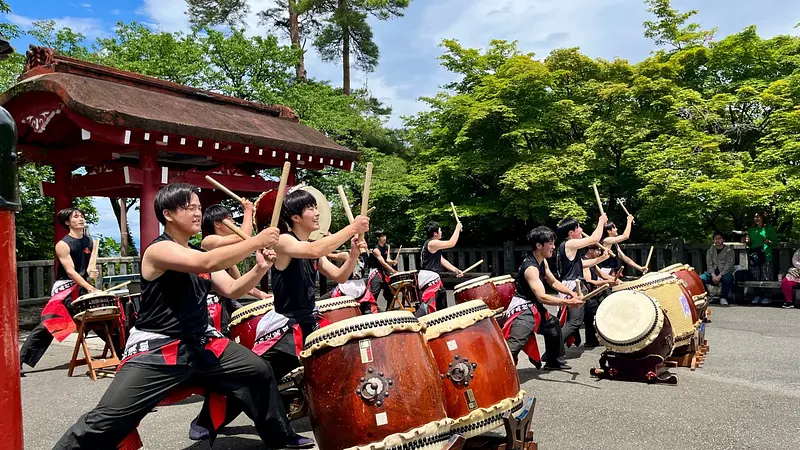 和太鼓演舞