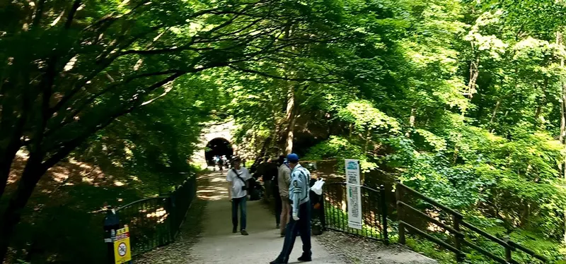 アプトの道（碓氷第5橋梁付近）