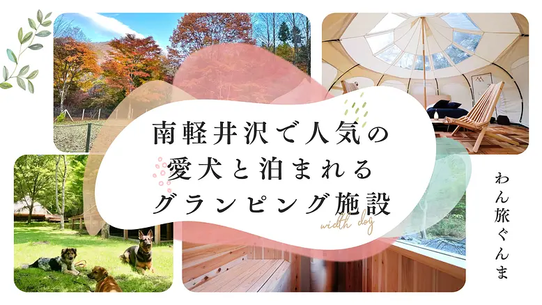 南軽井沢で⼈気の愛犬と泊まれるグランピング施設 『RITA’S RANCH南軽井沢』