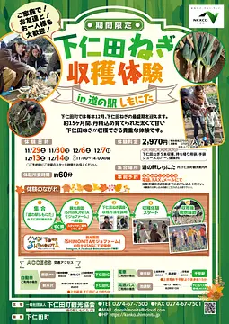 【本場で体験】下仁田ねぎ収穫体験