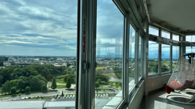 シンボルタワー未来 MiRAi の展望室