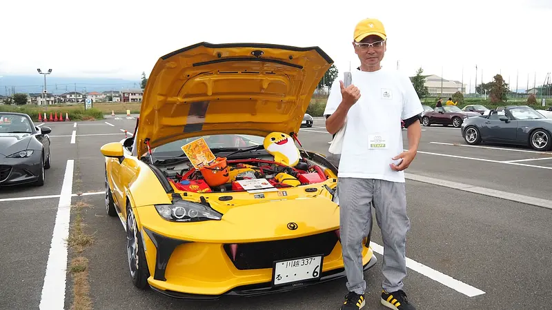 ロードスターとオーナーのｍar~さん