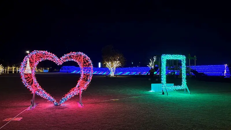 道の駅まえばし赤城イルミネーション