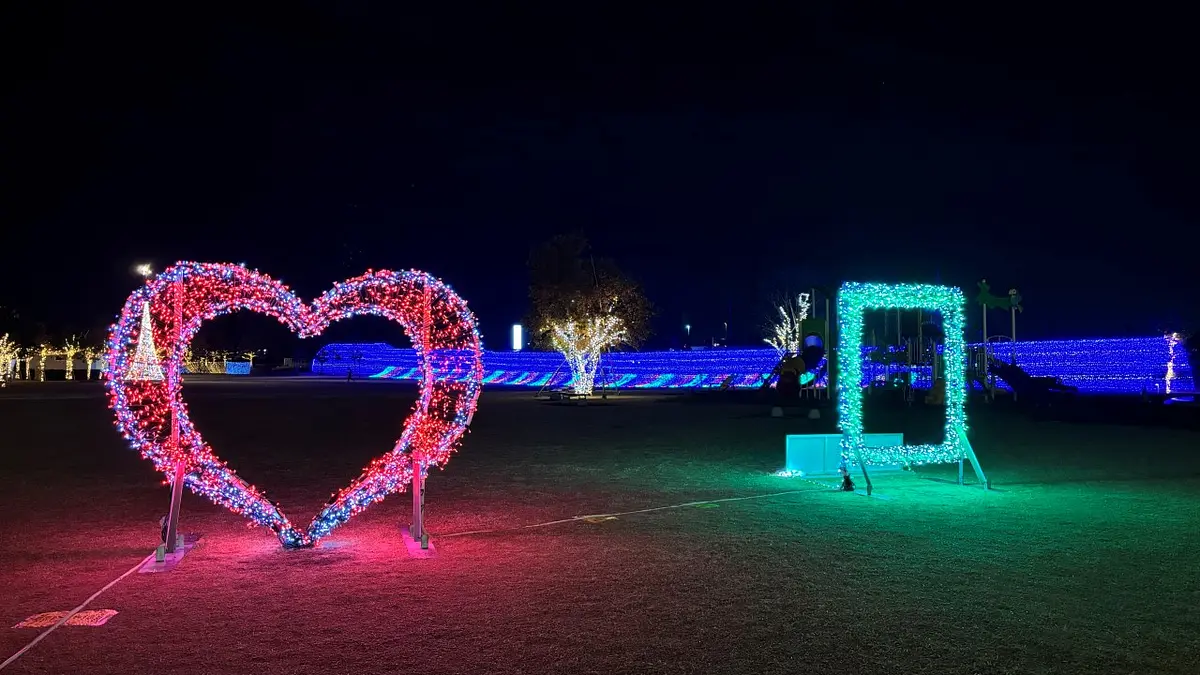 道の駅まえばし赤城イルミネーション