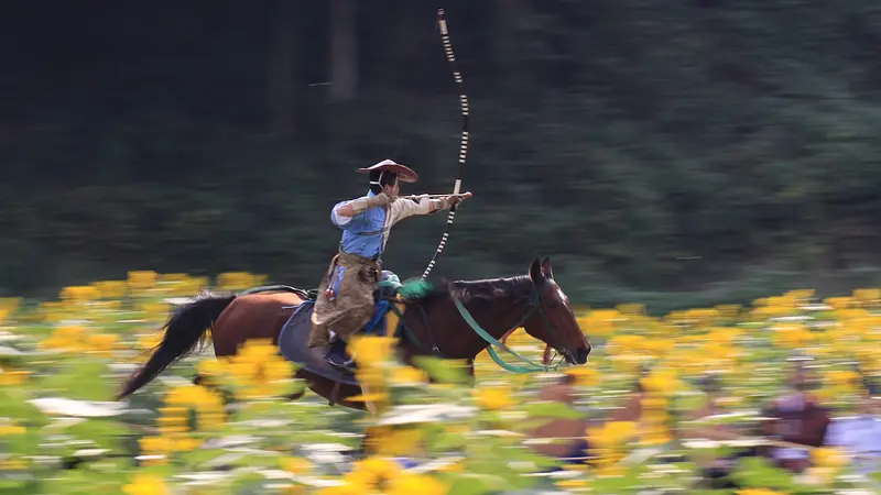 源頼朝ゆかりの笠懸