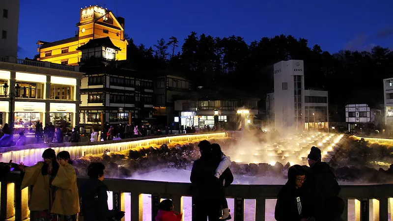 湯畑ライティング