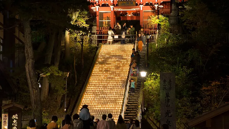 キャンドルイベントゆもみちゃん