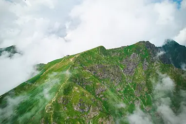 谷川岳肩の小屋