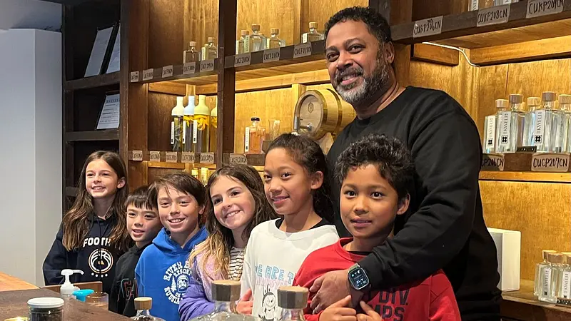 ジャン＝リュックさんと子供たち