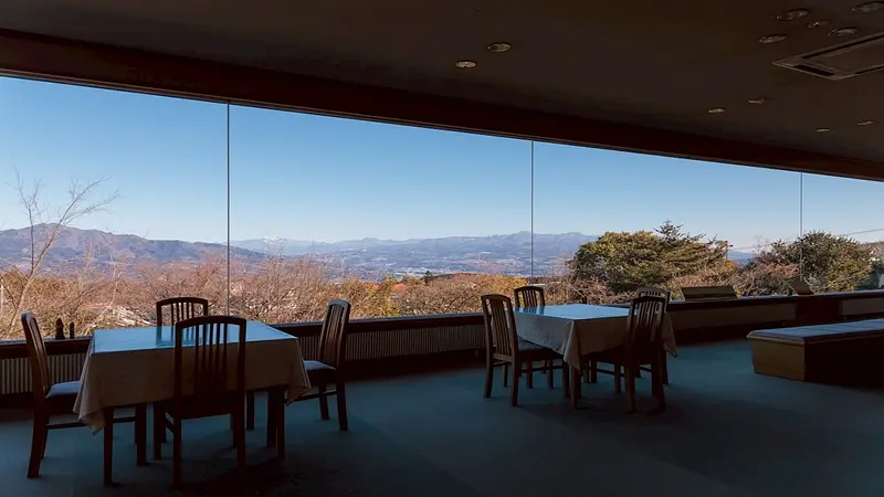 日本画のようなパノラマビュー