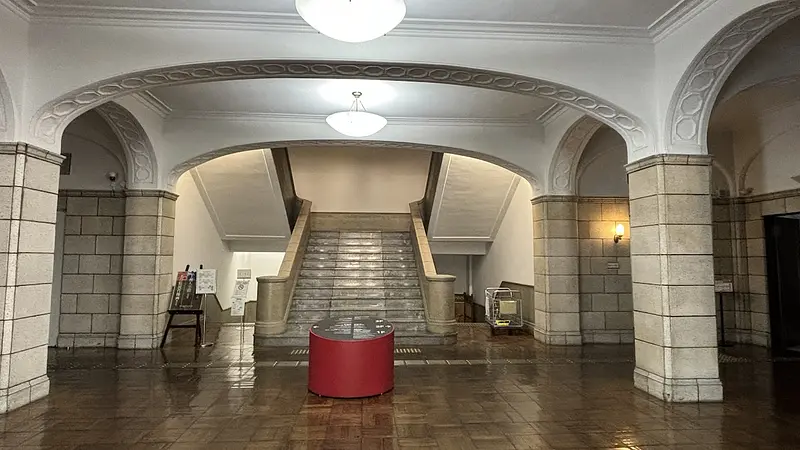 昭和の雰囲気漂う館内