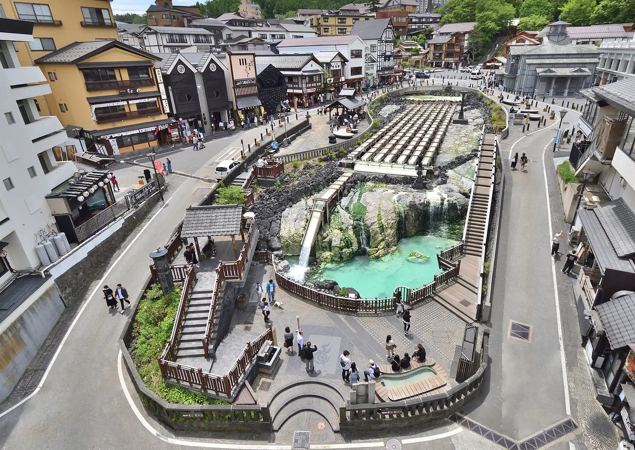 湯畑（2）（草津町）